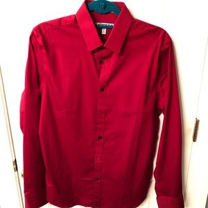 Express 1MX Slim Dress Shirt